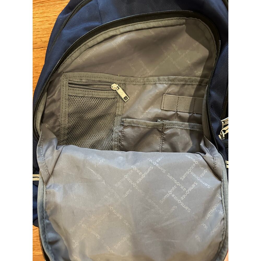 Samsonite Navy Computer backpack - Picture 2 of 6